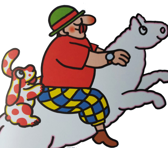 Ilustración de Las aventuras de Pimpa