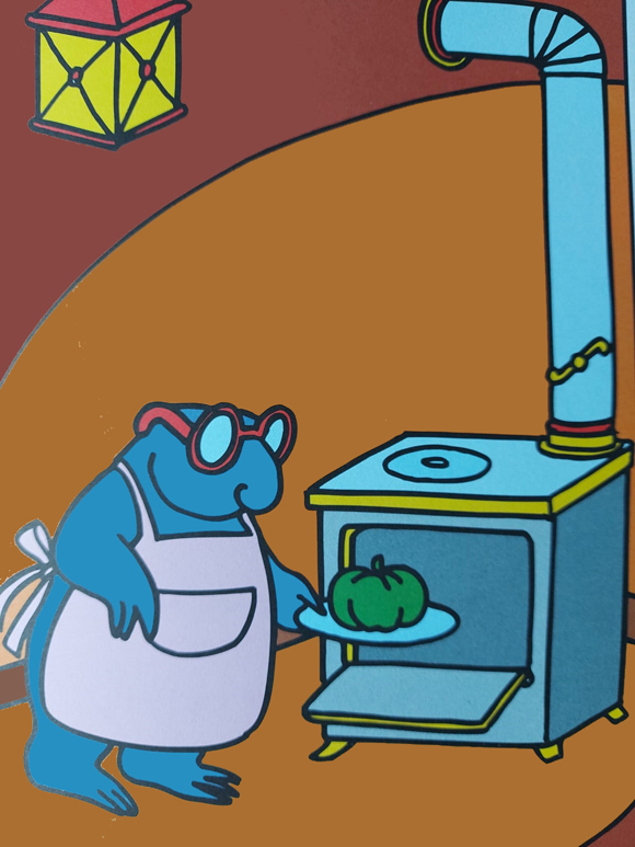 Ilustración de Las aventuras de Pimpa