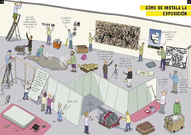 Ilustración de Cómo se hace un museo