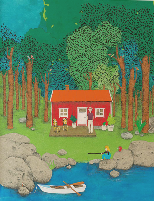 Ilustración de El mundo es mi casa