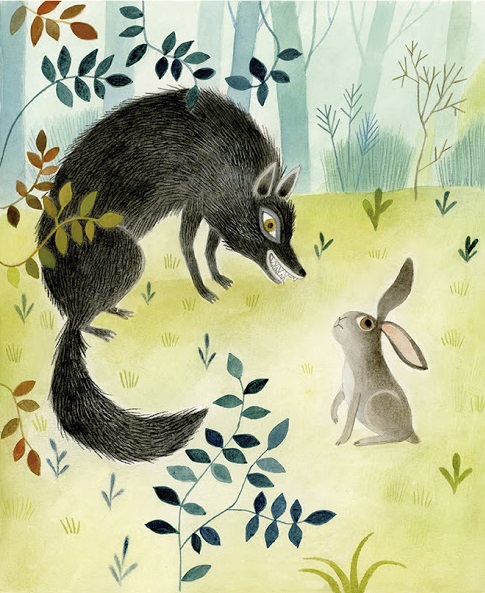 Ilustración de El alce negro