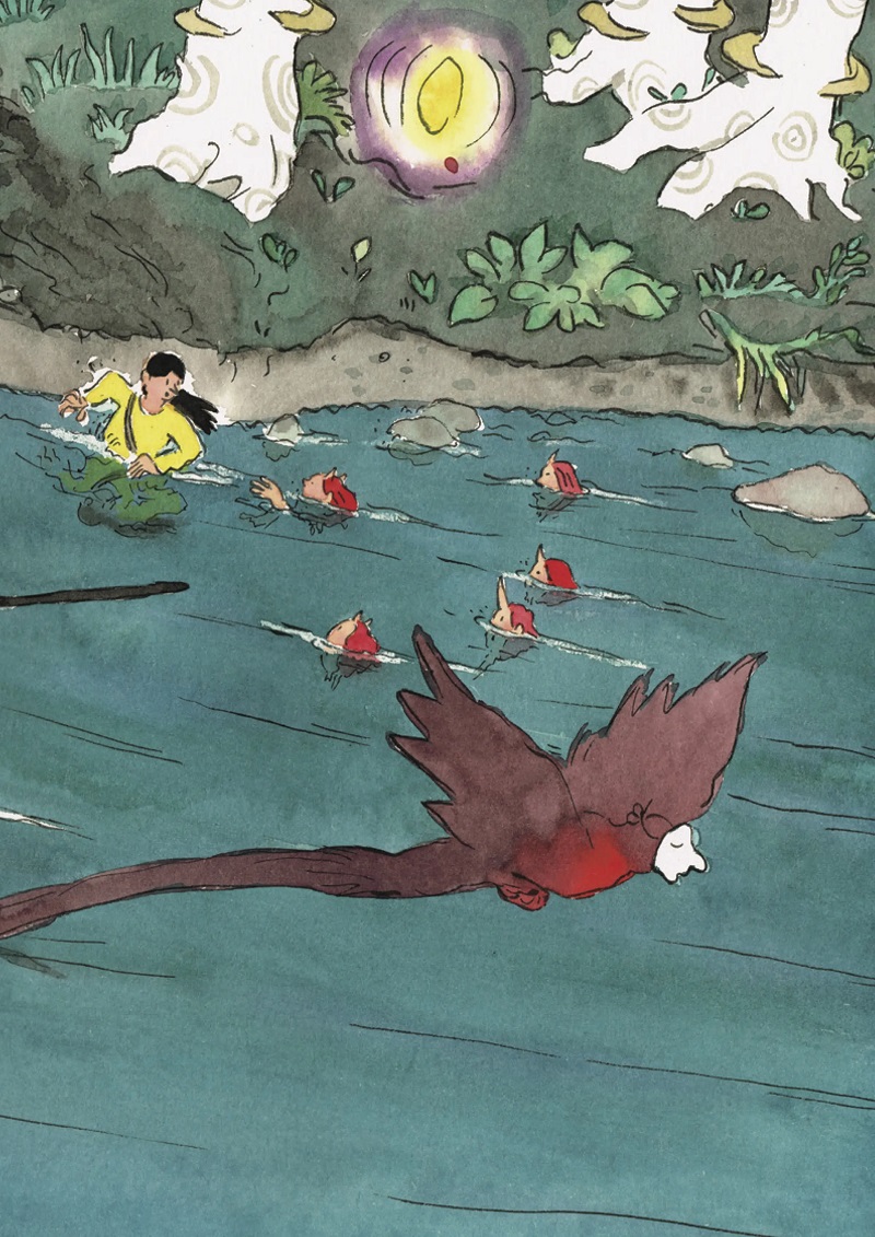Ilustración de El sendero