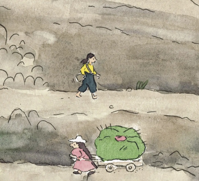 Ilustración de El sendero