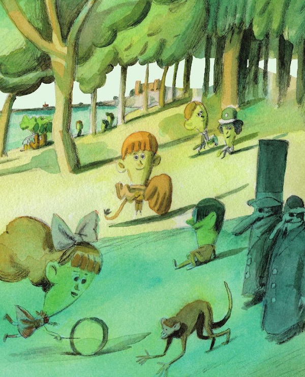 Ilustración de La visita