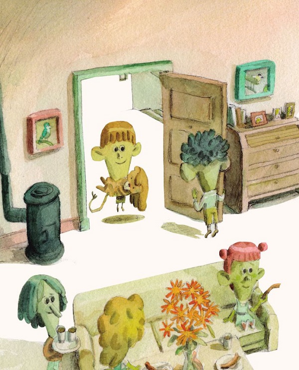 Ilustración de La visita