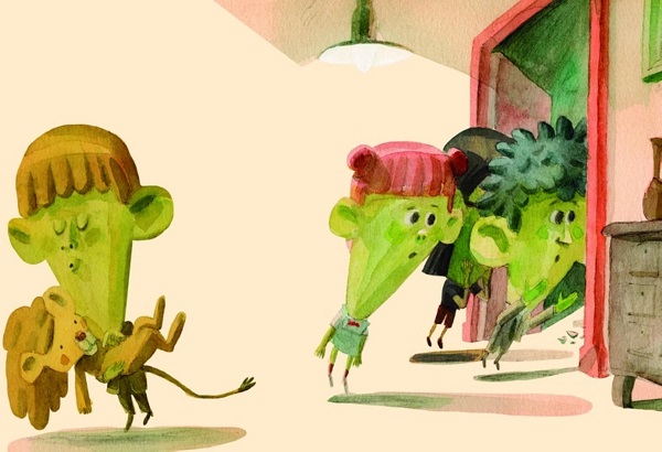 Ilustración de La visita