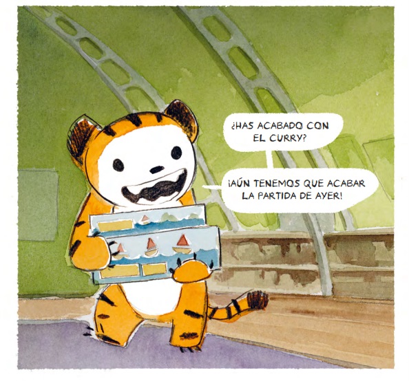 Ilustración de Tigresa contra Pesadilla