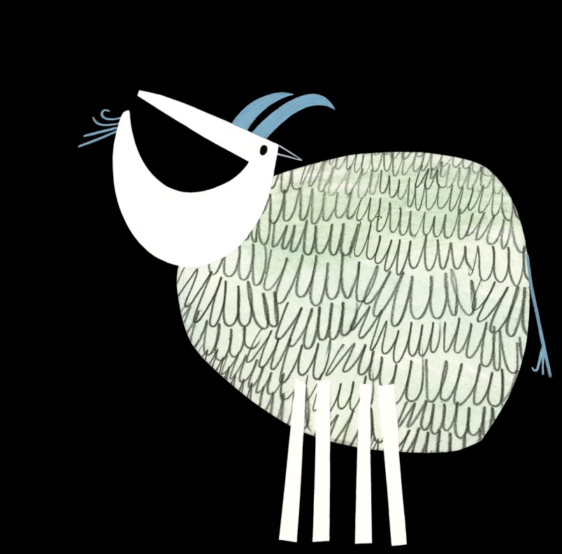 Ilustración de La cabra Serafina