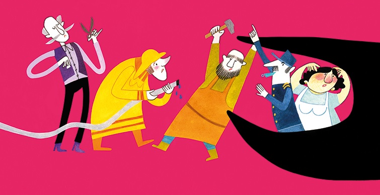 Ilustración de La cabra Serafina
