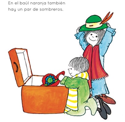 Ilustración de Toto se disfraza