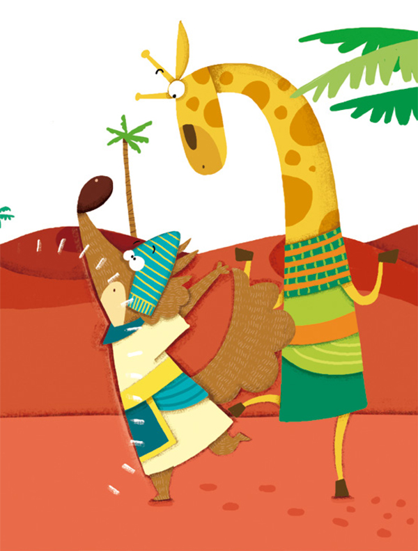 Ilustración de Lupas y Nanai