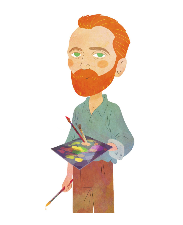Ilustración de Vincent Van Gogh