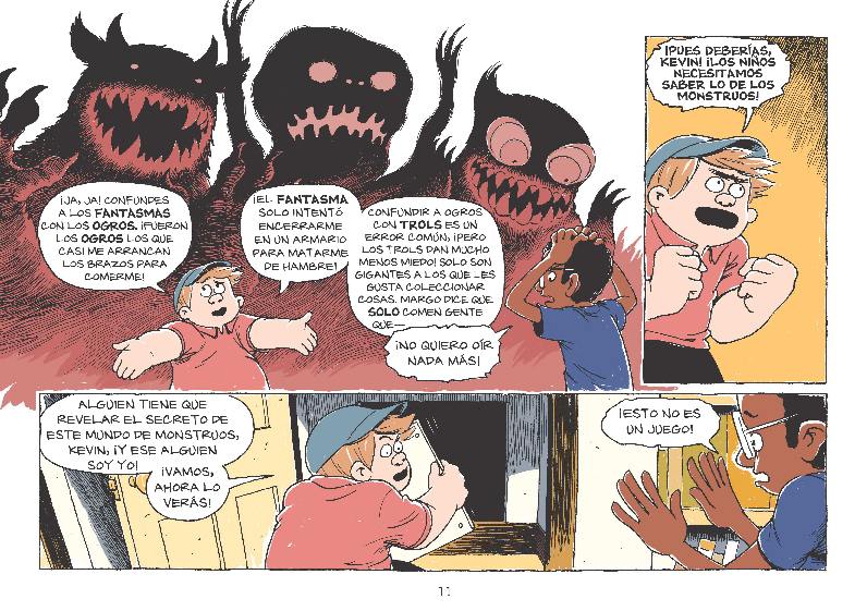 Ilustración de Margo Maloo y los chicos del centro comercial