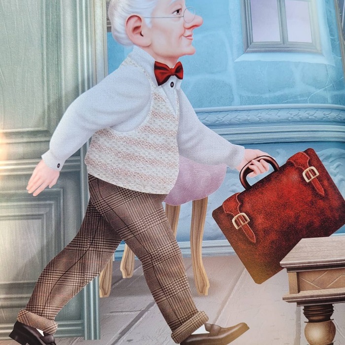 Ilustración de El fantasma del castillo