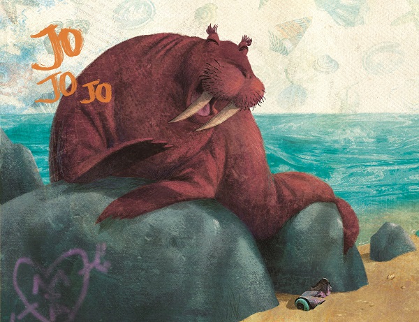 Ilustración de Alejo, el cangrejo