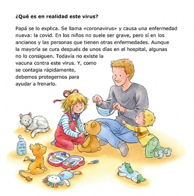 Ilustración de Berta convive con el coronavirus