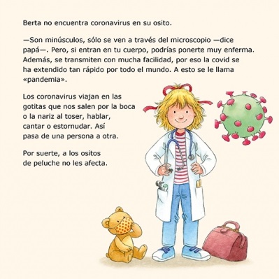 Ilustración de Berta convive con el coronavirus