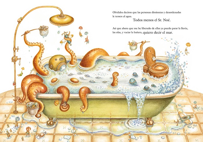 Ilustración de La historia del arca de Noé tal y como me la han contado a mí
