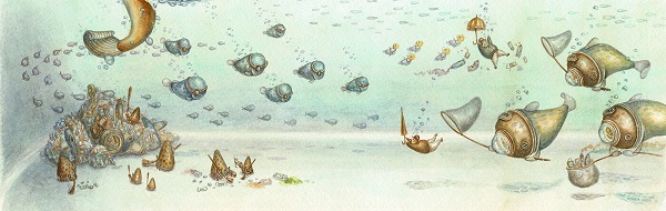 Ilustración de La historia del arca de Noé tal y como me la han contado a mí