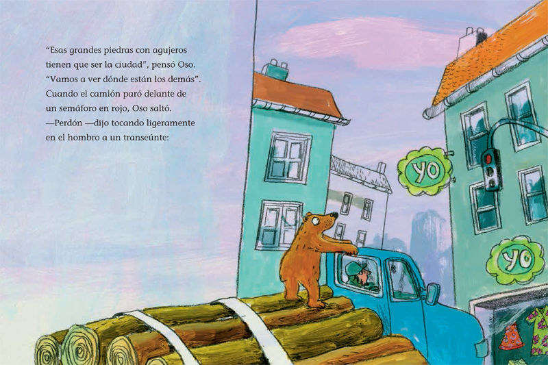 Ilustración de Oso de ciudad