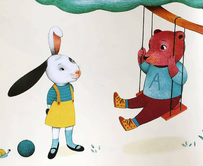Ilustración de Valeria