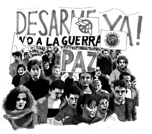 Ilustración de Un camino hacia la paz y la noviolencia