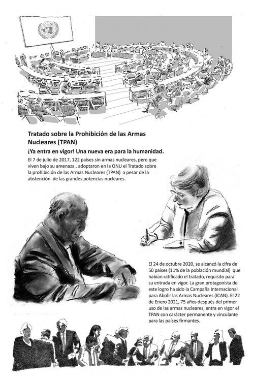 Ilustración de Un camino hacia la paz y la noviolencia