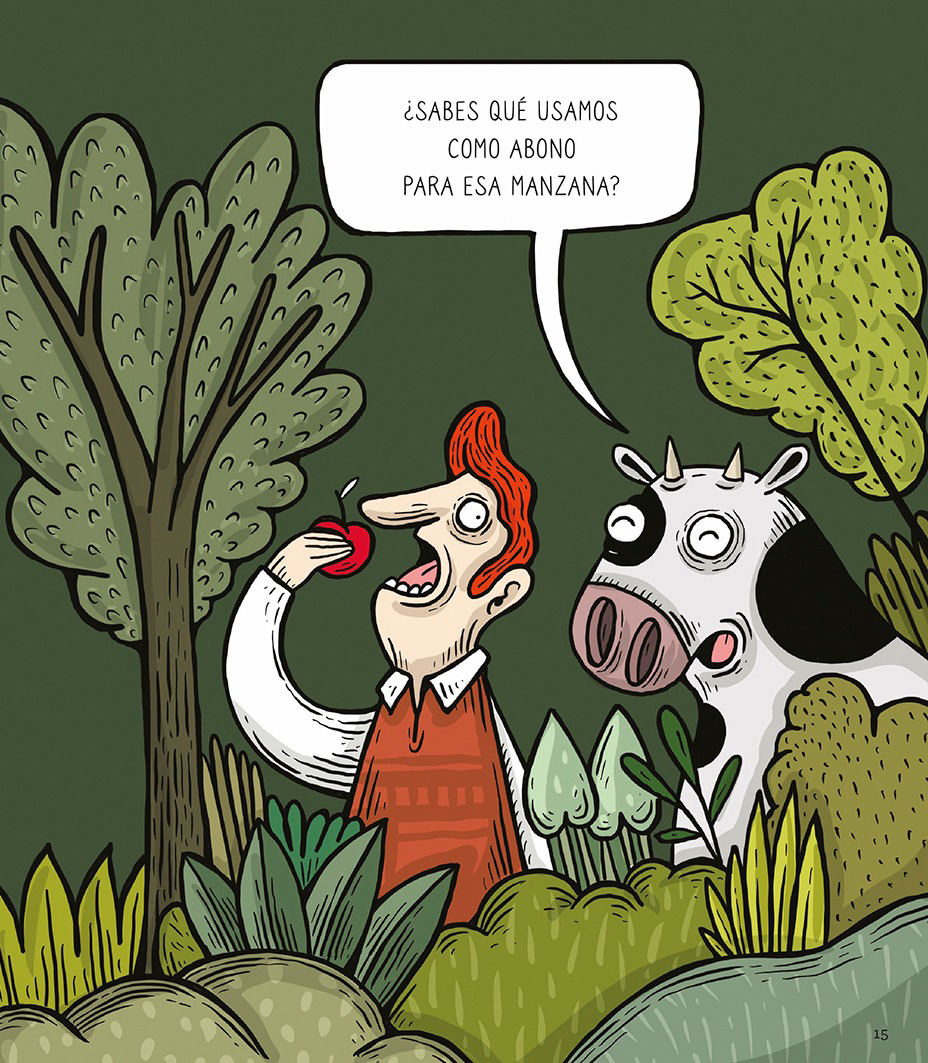 Ilustración de Plantas domesticadas y otros mutantes