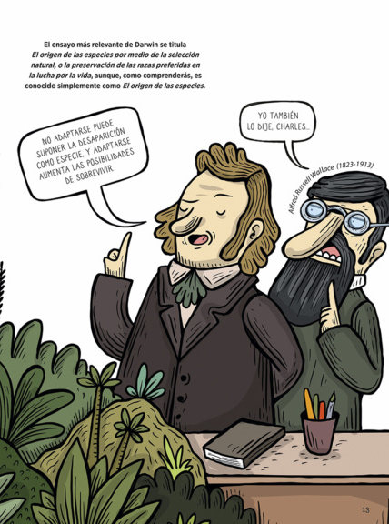 Ilustración de Plantas domesticadas y otros mutantes