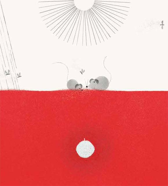 Ilustración de Una pequeña semilla