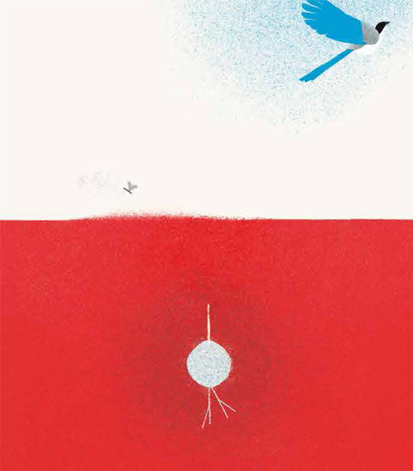 Ilustración de Una pequeña semilla