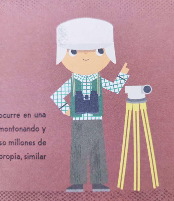 Ilustración de Los volcanes
