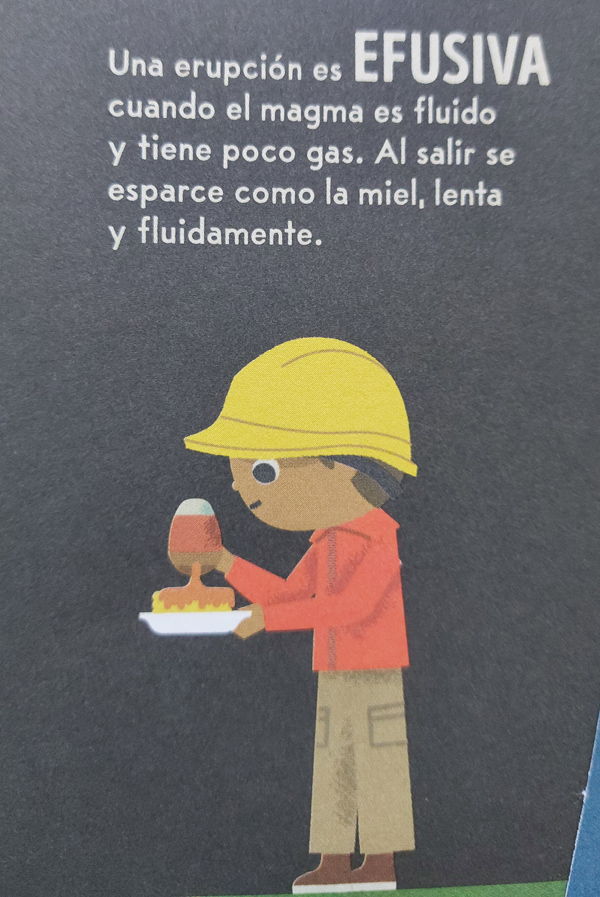 Ilustración de Los volcanes