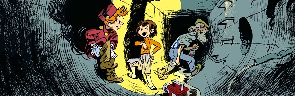 Ilustración de Spirou y los soviets