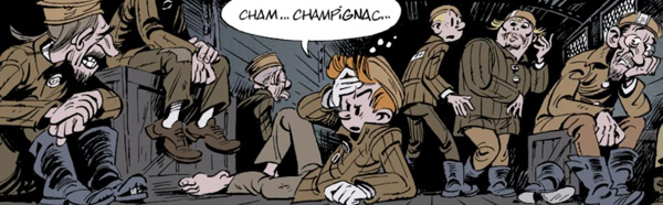 Ilustración de Spirou y los soviets