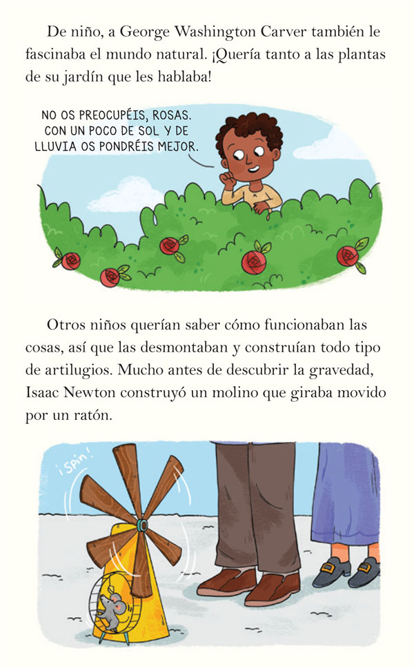 Ilustración de NIÑOS CIENTÍFICOS