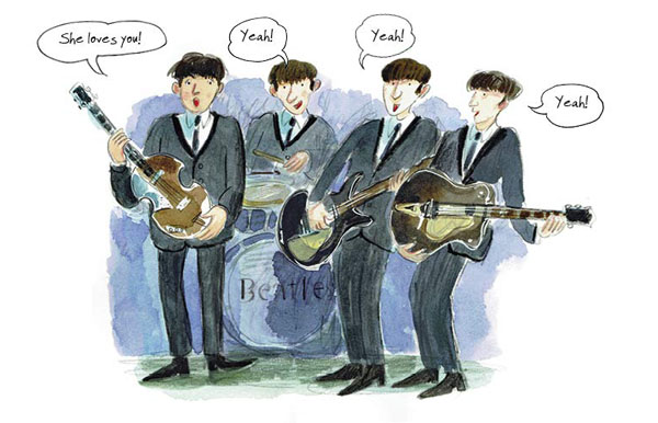 Ilustración de Maestros de la música