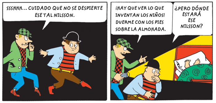 Ilustración de Pippi lo arregla todo