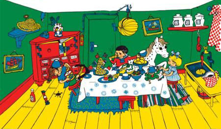 Ilustración de ¿Conoces a Pippi Calzaslargas?