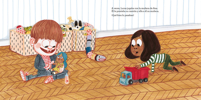 Ilustración de La muñeca de Lucas