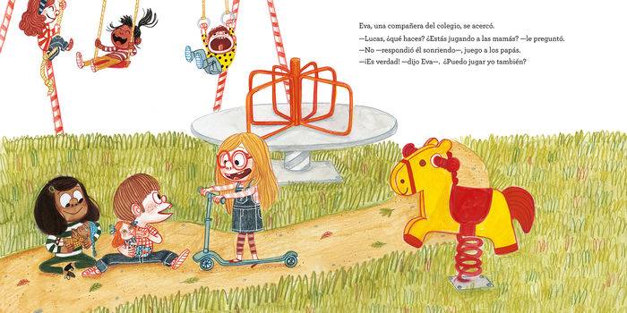 Ilustración de La muñeca de Lucas