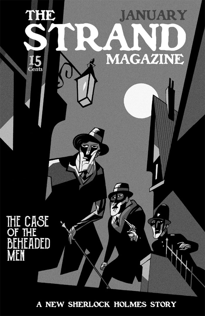 Ilustración de Sherlock Holmes y yo