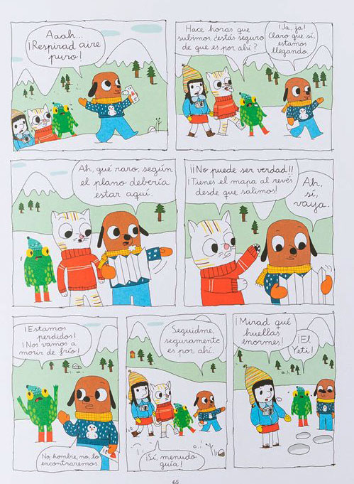 Ilustración de Ana y Froga