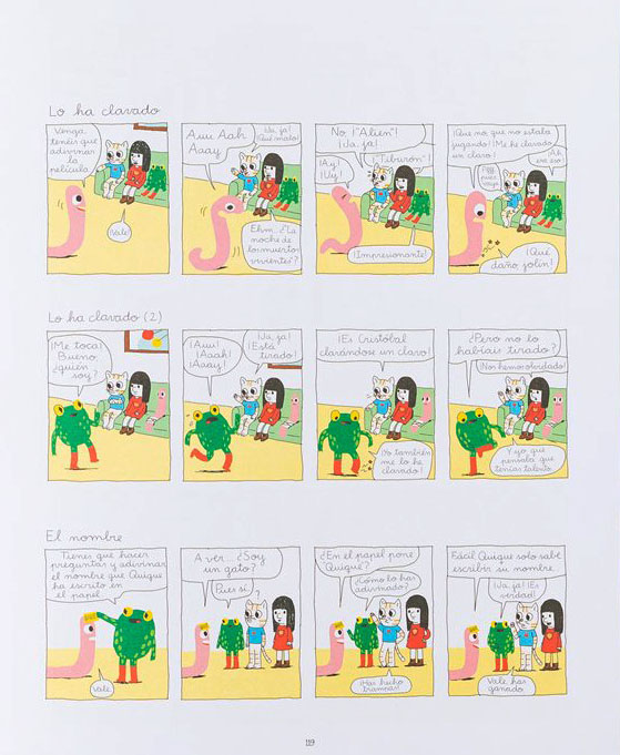 Ilustración de Ana y Froga