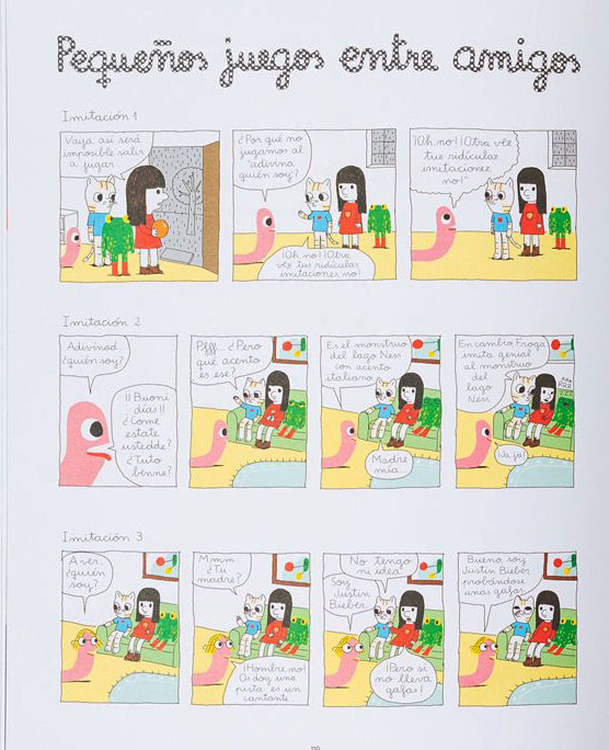 Ilustración de Ana y Froga