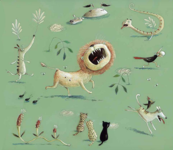Ilustración de El carnaval de los animales