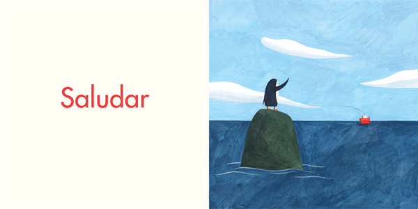 Ilustración de Palabras pintadas