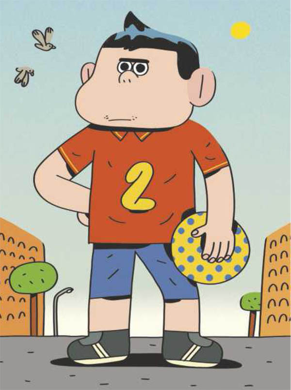 Ilustración de Solo para ninjas. La furgoneta negra