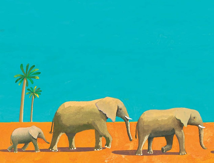 Ilustración de Ernesto el elefante