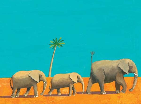 Ilustración de Ernesto el elefante